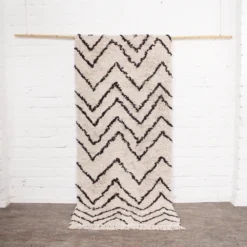 HKliving Cotton Zigzag Runner