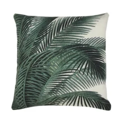 HKliving Printed Cushion Palm Leaves (45x45)