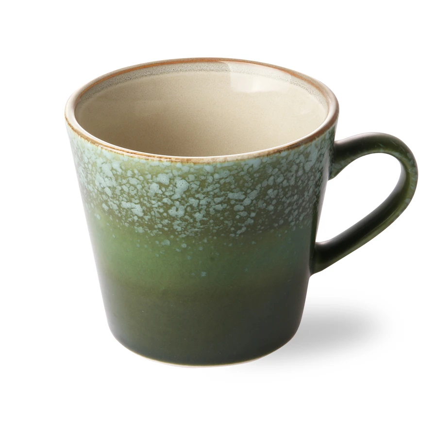 HKliving 70s Ceramics Cappuccino Mug - Grass 4 HKliving 70s Ceramics Cappuccino Mug - Grass