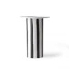 HKliving Ceramic Vase Black/White Striped
