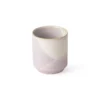 HKliving Lilac & Yellow Handleless Coffee Cup