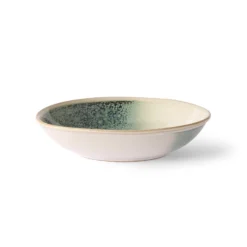 HKliving Ceramic Plate 70's Curry Bowls: Mist (Set of 2) 9 HKliving Ceramic Plate 70's Curry Bowls: Mist (Set of 2)