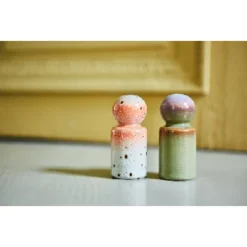 HKliving 70s Ceramics Salt & Pepper - Asteroids & Peat