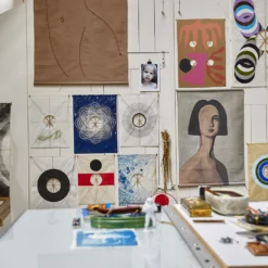 HKliving Woman Portrait Tapestry by Sella Molenaar 11 HKliving Woman Portrait Tapestry by Sella Molenaar