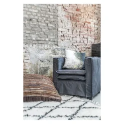 HKliving Grunge Cotton Printed Cushion