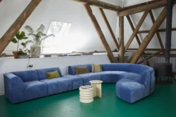 HKliving Velvet Cushion Army (40x60)