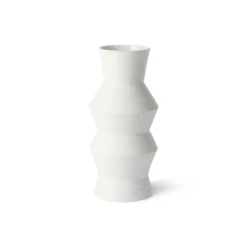 HKliving Medium Speckled Clay Angular Vase