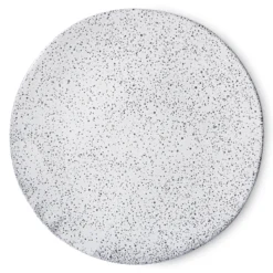HKliving Gradient Ceramics Dinner Plate Cream Set of 2