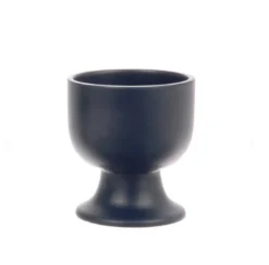 HKliving Set of 2 Mugs on A Base - Matt Blue