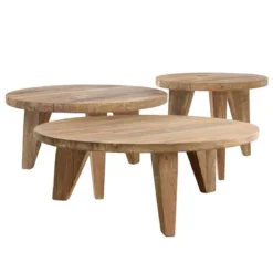HKliving Teak Coffee Table M