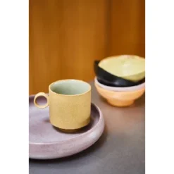 HKliving Bold & Basics Ceramics Small Bowls - Set of 4
