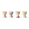 HKliving Multicolour Ceramic Egg Cups