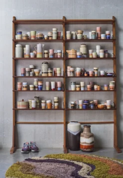 HKliving 70s Ceramics Handleless Coffee Mug Sunset