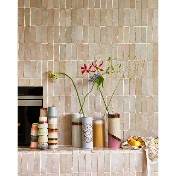 HKliving 70s Ceramics Vase Medium - Grain 6 HKliving 70s Ceramics Vase Medium - Grain