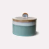 HKliving Ceramic 70's Cookie Jar Dusk