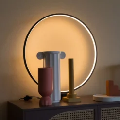 HKliving Lampe Cercle Lumineux 6 HKliving Lampe Cercle Lumineux
