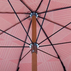 HKliving Graphic Twist Beach Umbrella