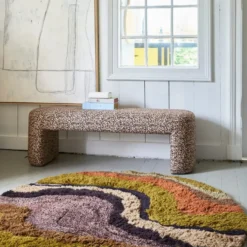 HKliving Tapis Rond Gradient